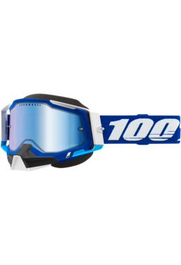 Antiparra RACECRAFT 2 Snowmobile -Ski/Snowboard--Blue - Mirror Blue Lens