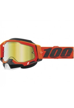 Antiparra RACECRAFT 2 Snowmobile-Ski/Snowboard- Kerv - Mirror Gold Lens