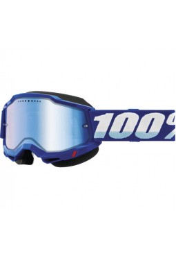 Antiparra ACCURI 2 Snowmobile-Ski/Snowboard-Blue - Mirror Blue Lens