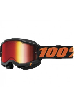 Antiparra ACCURI 2 Snowmobile-Ski/Snowboard- Chicago - Mirror Red Lens