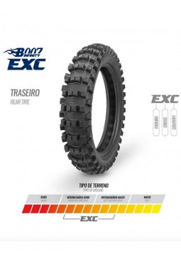 Cubierta Enduro Borilli B007 Infinity EXC 110/100-18