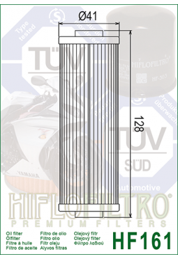 Filtro aceite HIFLOFILTER HF161 BMW R45/50/65/75/80/90/100