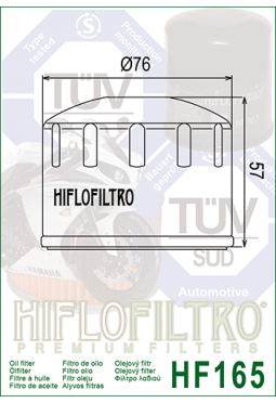 FILTRO ACEITE HIFLOFILTRO BMW F800S/ST 06-13