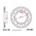 CORONA JT KAWASAKI KX80 98-99,  KX85 01-20   ALUMINIO AUTOLIMPIANTE