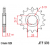 Piñon JT YAMAHA FZR400-SG500-XTZ750 SUPER TENERE 16D