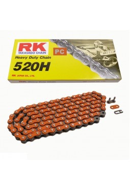 Cadena de Transmisión RK 520 X 120 H Naranja