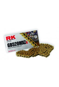 Cadena de carreras de motocross RK GB520MXZ4 120L