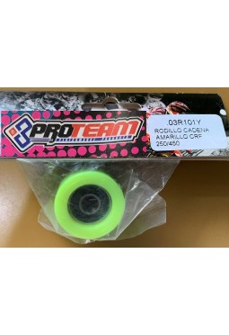 Rodillo de Cadena PROTEAM Amarillo CRF 250/450 05