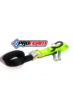 Juego de Zunchos PROTEAM MX 1-1/2" NEGRO/VERDE