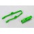 KIT GUIA CADENA + CUBRE HORQUILLON UFO KXF250 2009-2016 KXF450 2009-2015 VERDE