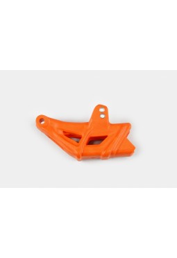 GUIA CADENA UFO KTM SX-SXF 07-10 EXC 08-10 NARANJA