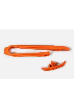 CUBRE HORQUILLON UFO KTM EXC EXC-F 2012-2021 NARANJA