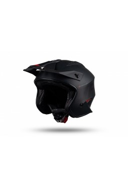 Casco Ufo Sheratan Jet Negro