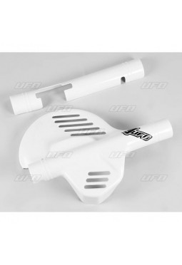 Cubre Disco Delantero UFO Honda XR 250/600 85-98 Blanco