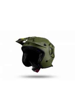 Casco Ufo Sheratan Jet Verde