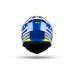 Casco Ufo Intrepid Azul - Blanco